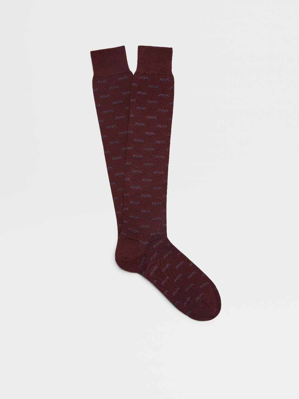 Red Iconic Triple X Cotton Mid Calf Socks
